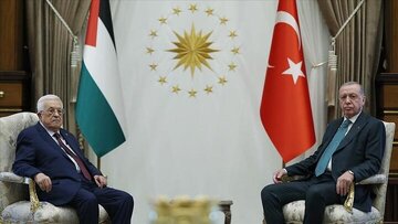 دیدار رجب طیب اردوغان با محمود عباس در آنکارا