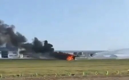 حادثه در آسمان چین/ دو خودروی پرنده با هم برخورد کردند