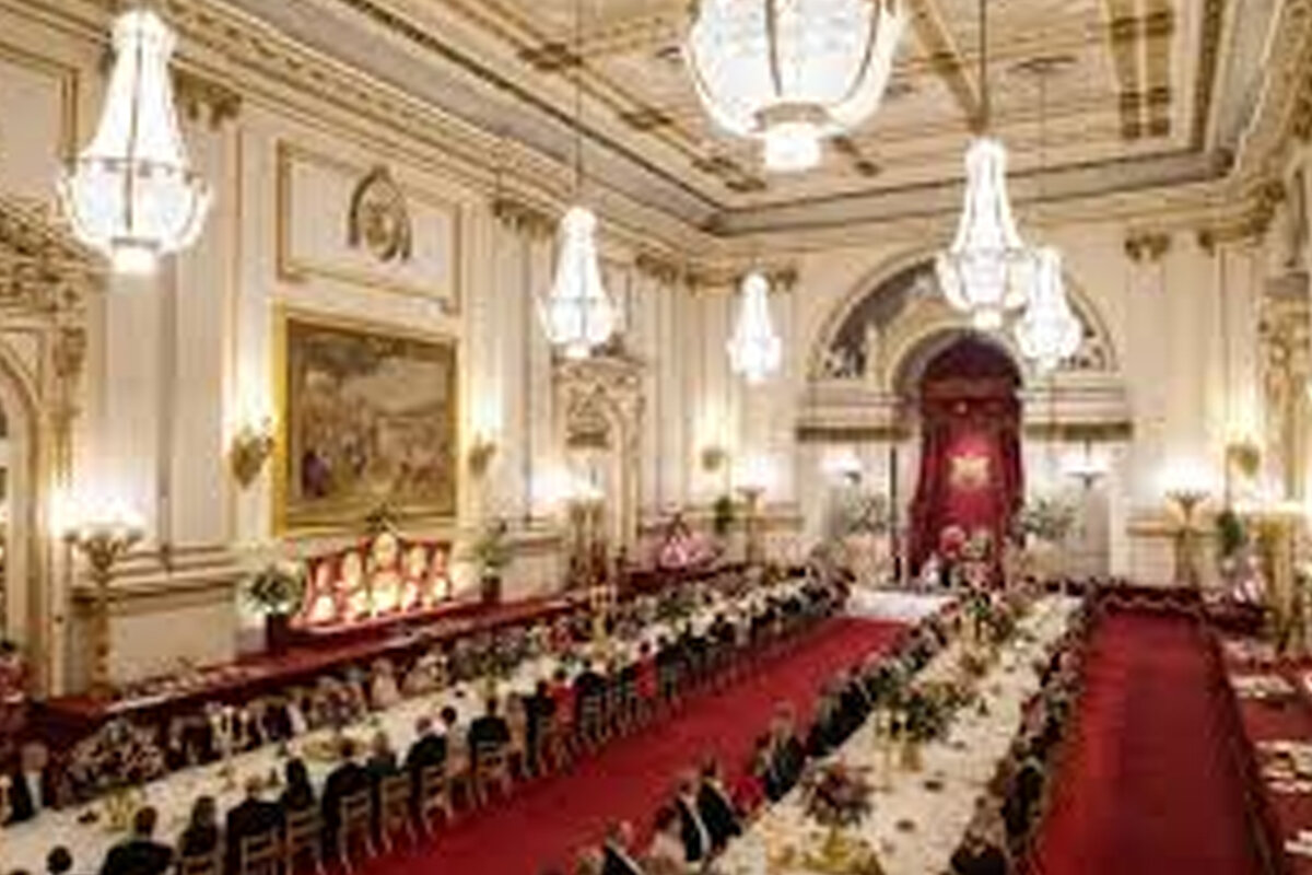 عکس | میز شامی که پادشاه انگلیس برای ترامپ پهن کرد!