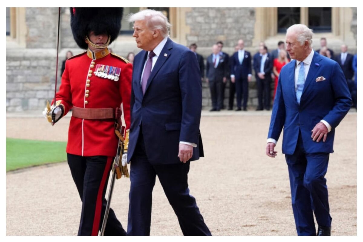 ببینید | بی‌احترامی جدید ترامپ به پادشاه انگلیس
