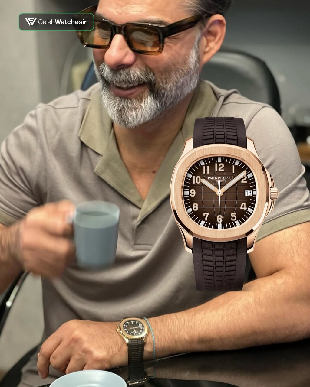 عکس | ساعت ۸/۵ میلیارد تومانی بازیگر نامدار ایرانی