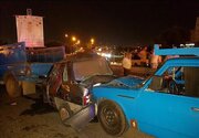 تصادف زنجیره‌ای در محور فیروزکوه/ آمار مصدومان