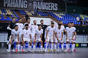 شکست فوتسال مردان ایران مقابل روسیه