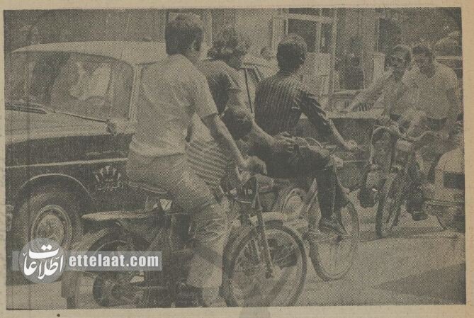 نیم قرن پیش دل تهرانیها از موتورسواران خون بود! + عکس
