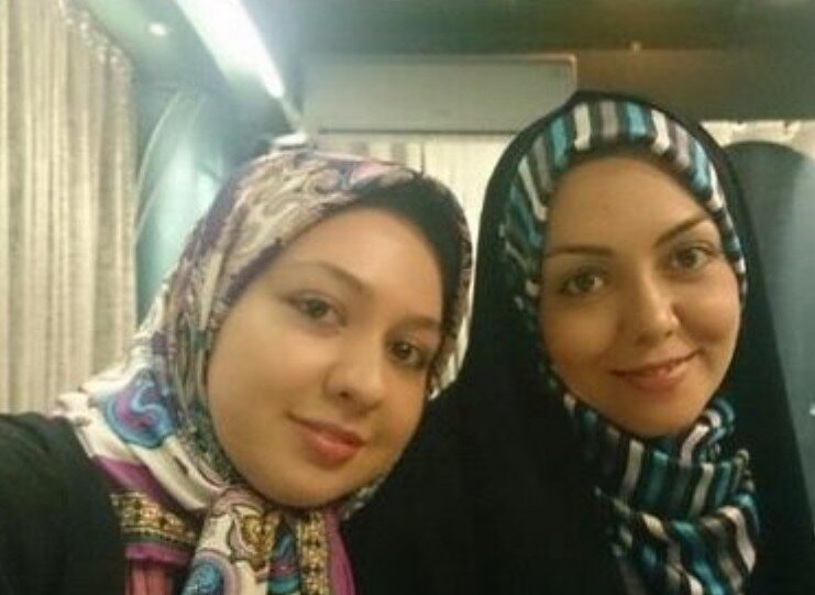 عکس | تصویری زیرخاکی از خواهر مرحومه آزاده نامداری