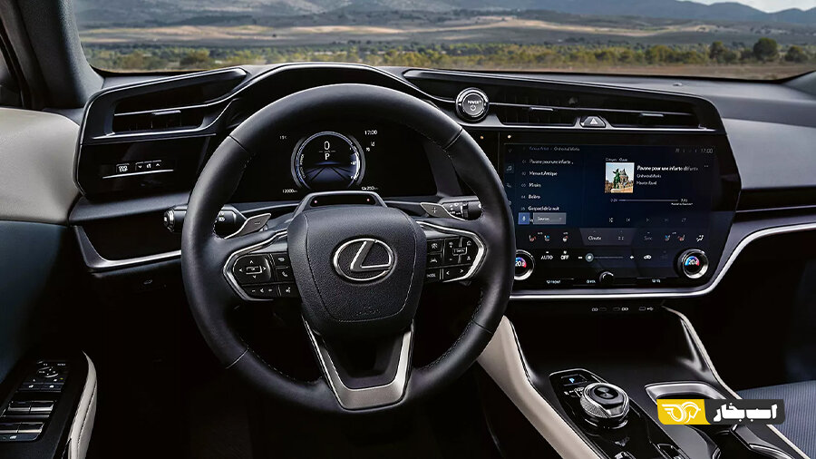 لکسوس برقی برای اولین بار به ایران میآید /عکس