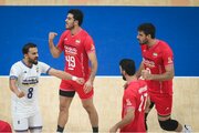 دو قاب به جامانده از بازی والیبال ایران و صربستان؛ عجب لحظه‌ای!