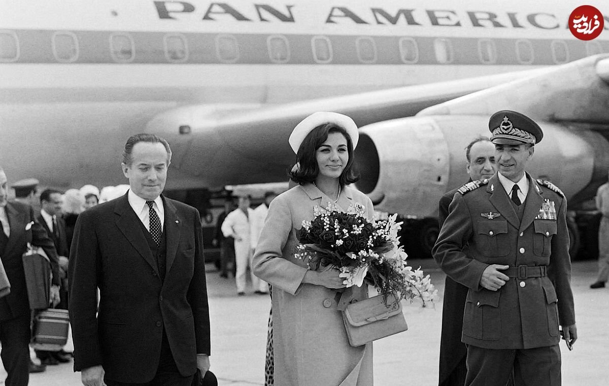 عکس | تصویری قدیمی از حضور محمدرضا پهلوی و فرح در یک سیرک در نیویورک در سال ۱۳۴۱