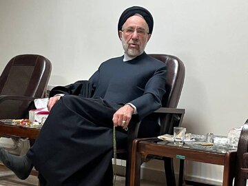 پیام تسلیت خاتمی به مصطفی تاج زاده