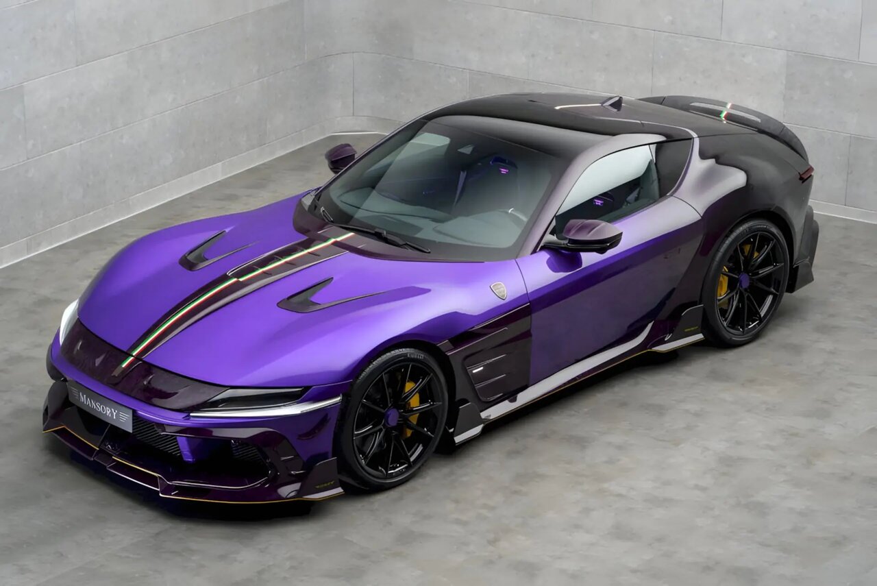 منصوری روی یکی از جذابترین ماشینهای فراری دست گذاشت