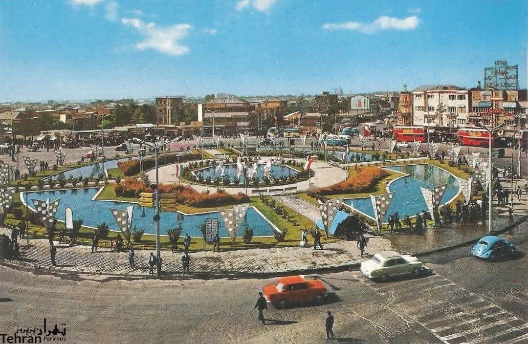 عکس/ میدان شهناز تهران در سال ۱۳۴۰