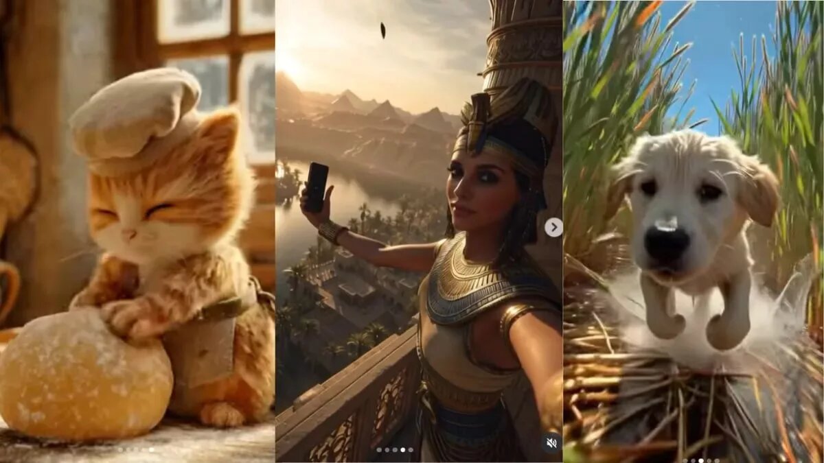 با «Vibes» متا، ویدیوهای کوتاه هوش مصنوعی تولید کنید