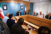 دیدار اعضای ستاد دکتر پزشکیان شهرستان میبد با استاندار یزد