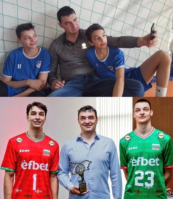 عکس| تحقق رویای پدر در جهان ورزش با دست پسران