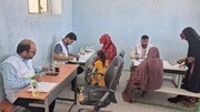 ویزیت رایگان اهالی روستای صعب العبور گوسمند میناب