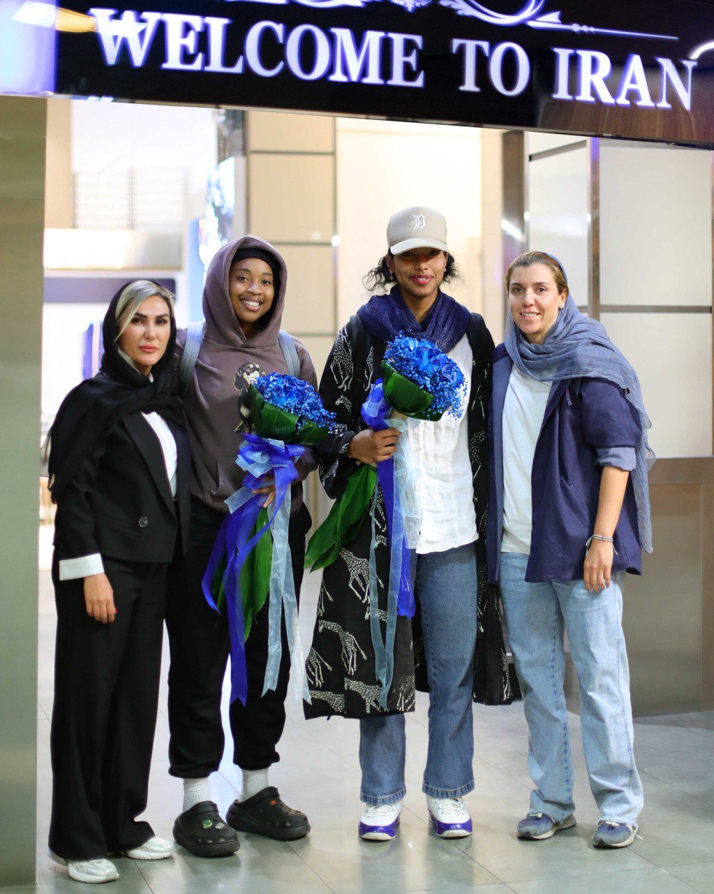 عکس| آمریکاییهای استقلال وارد تهران شدند