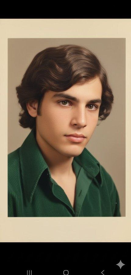 عکس | تصویر بازسازی شده از دوران جوانی شهید سیدحسن نصرالله