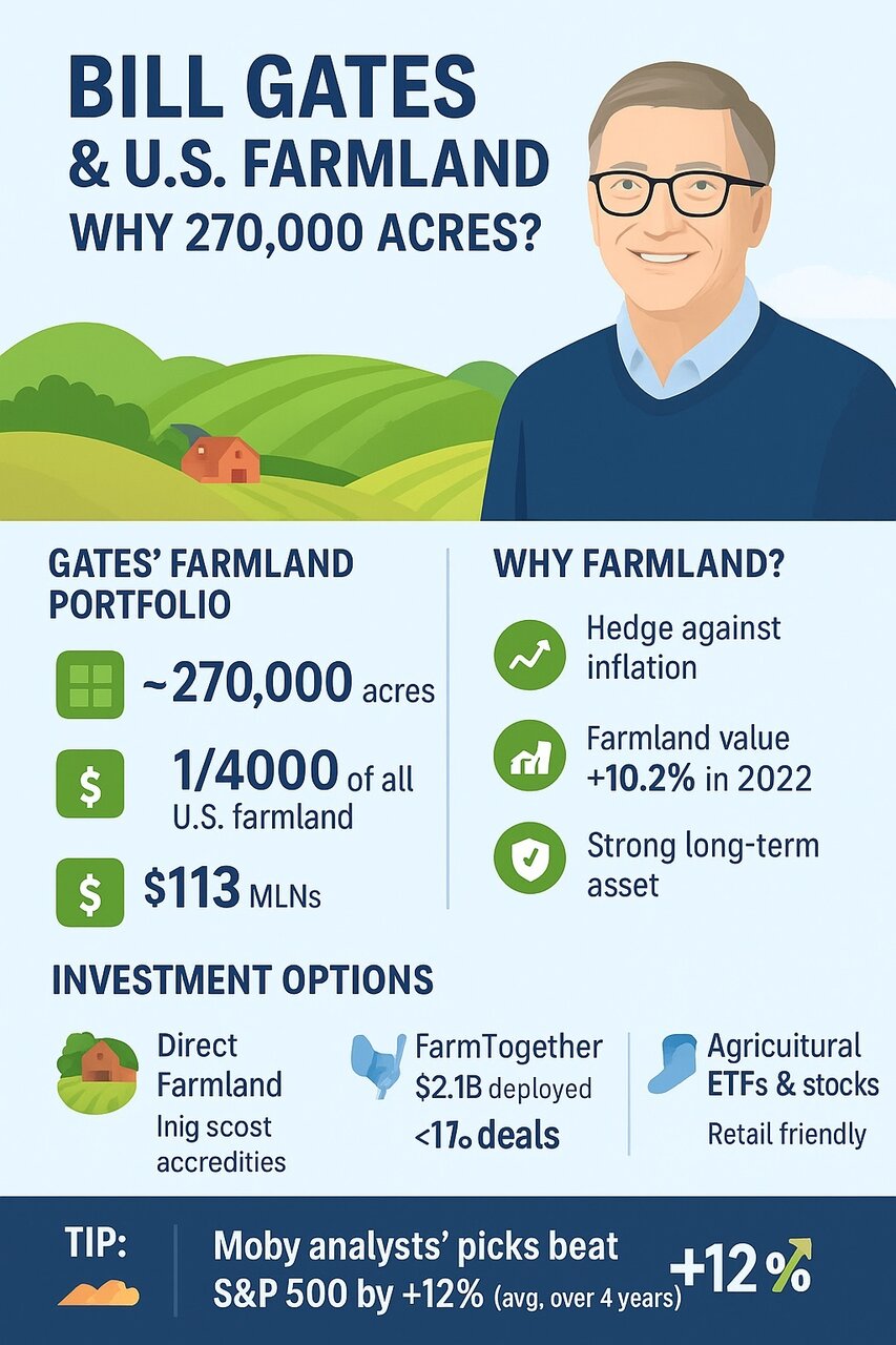 بزرگترین زمیندار آمریکا یک برنامهنویس است، نه یک کشاورز!