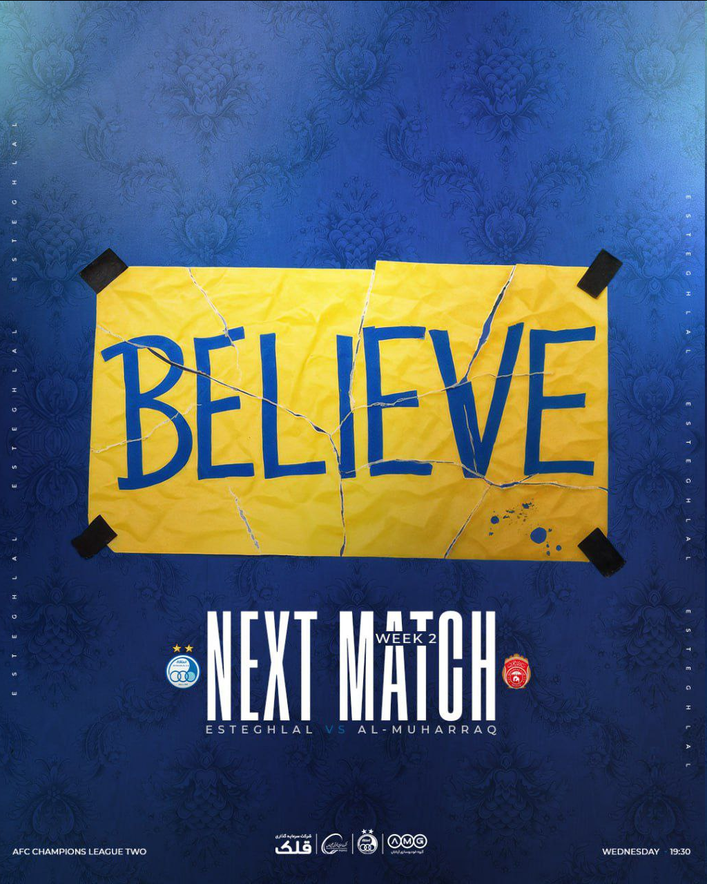 عکس| “تد لاسو” الهامبخش پوستر استقلال