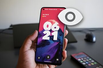 نشان «چشم» در گوشیهای سامسونگ به چه معنا است؟ نشان «چشم» در گوشیهای سامسونگ به چه معنا است؟