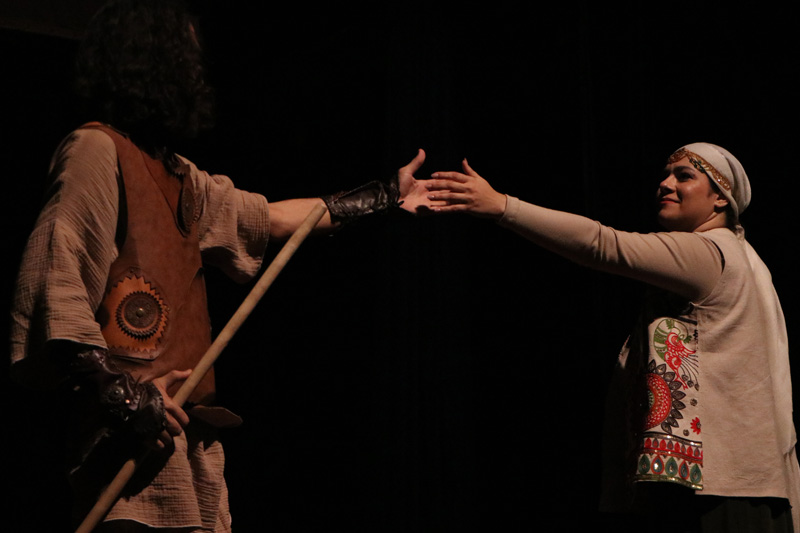 گزارش تصویری از تئاتر داستانهای سرزمین مردمان خردمند در سمنان