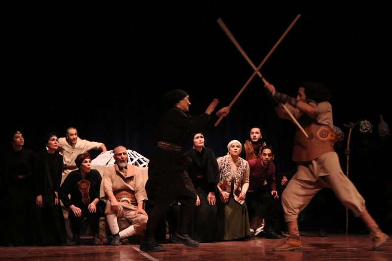 گزارش تصویری از تئاتر داستانهای سرزمین مردمان خردمند در سمنان