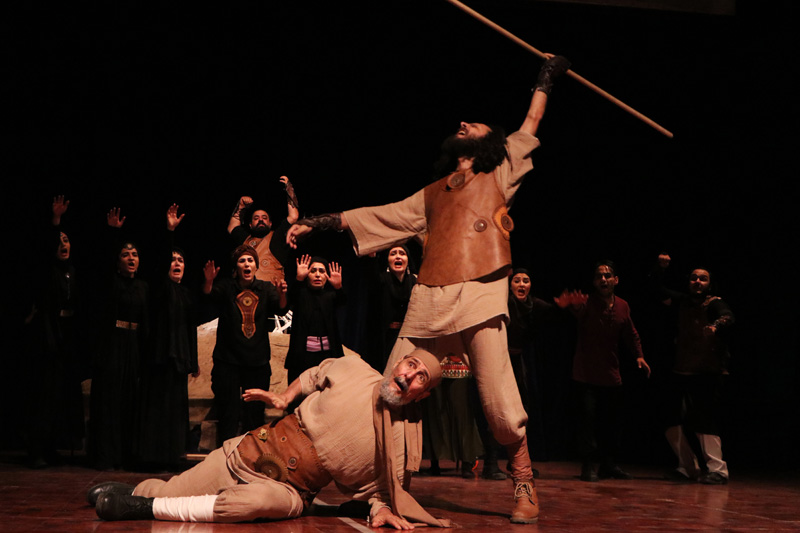 گزارش تصویری از تئاتر داستانهای سرزمین مردمان خردمند در سمنان