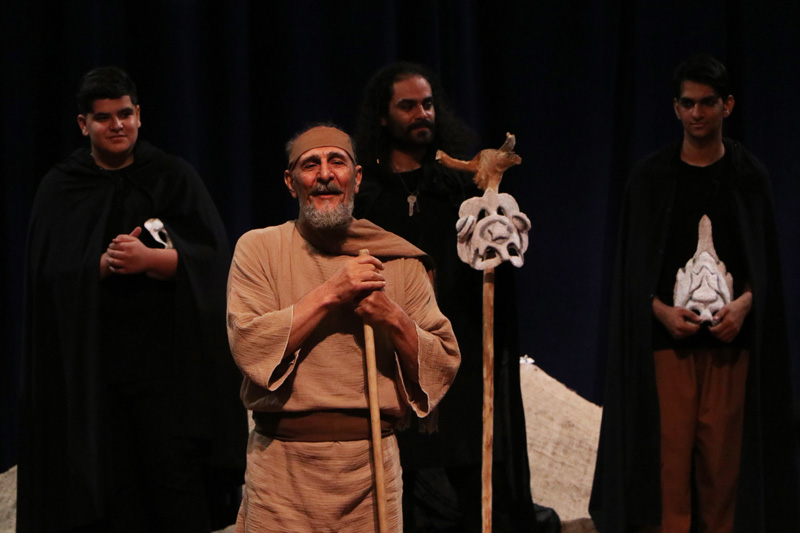 گزارش تصویری از تئاتر داستانهای سرزمین مردمان خردمند در سمنان