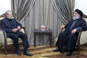 ببینید | خاطره علی لاریجانی از حضور شهید سیدحسن و عماد مغنیه در منزلش