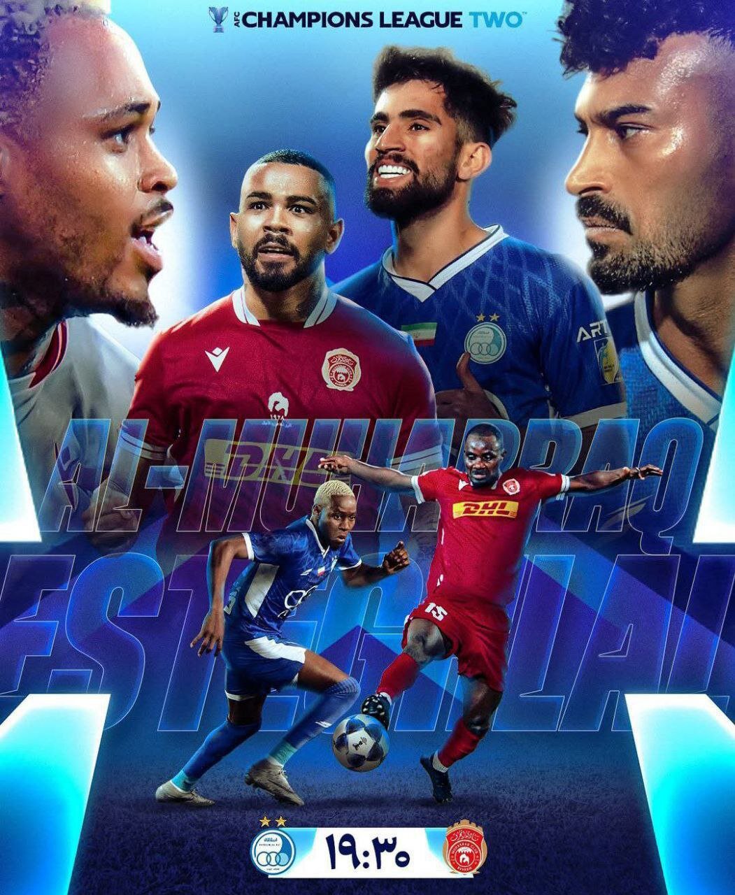 عکس| AFC به استقبال دیدار آسیایی استقلال رفت