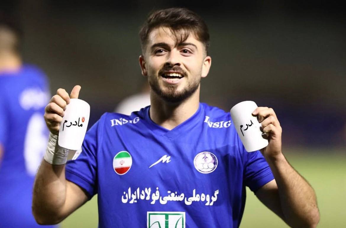 عکس | شادی خاص یک استقلالی پس از گل مهم 2