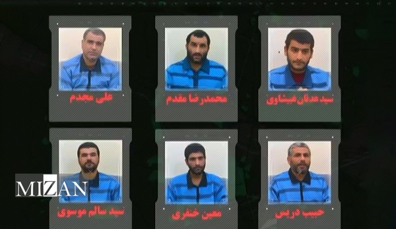 تصاویر 6 نفر که صبح امروز در خوزستان اعدام شدند 2