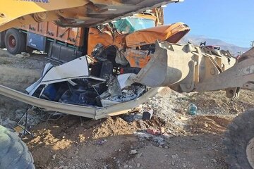 جزئیات تصادف زنجیره ای در جاده دماوند / آمار مصدومان و فوتیها