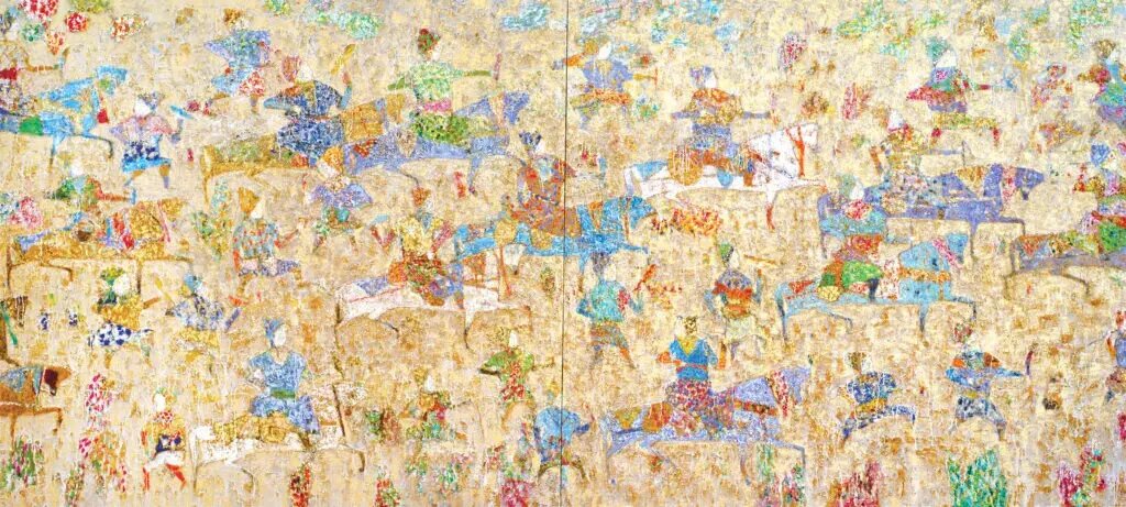 فروش 147 میلیاردی گذشته باشکوه در میان طلا و کتیبه و رنگ
