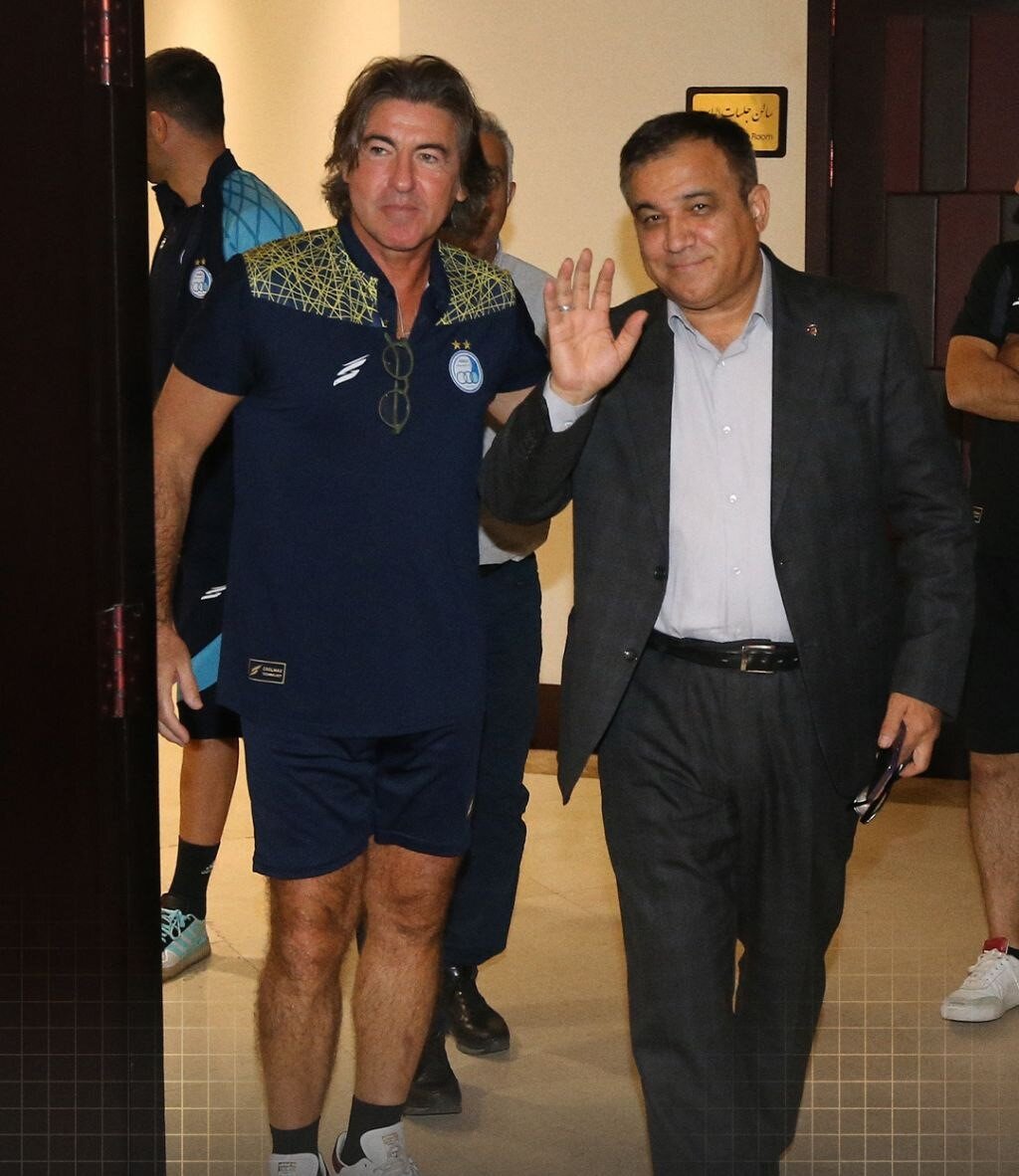 عکس | جلسه خصوصی تاجرنیا با ساپینتو / چادرملو آخرین فرصت مرد پرتغالی؟ 2