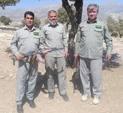 کشف و ضبط اسلحه جنگی کلاشینکف غیر مجاز و  12 عدد فشنگ در چگنی