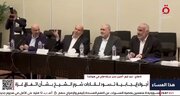 ببینید | لحظه تاریخی که هیئت‌های مذاکره‌کننده از آمریکا، ترکیه، مصر، قطر، حماس و اسرائیل بر سر آتش‌بس به به توافق رسیدند!