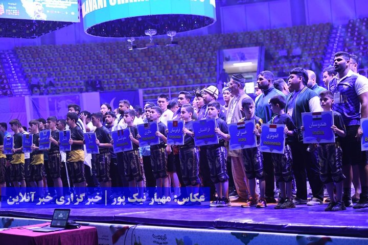 افتتاحیه هفتمین دوره مسابقات آسیایی زورخانه و کشتی پهلوانی