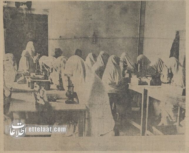 عکس/ مدرسه دخترانه در تهران، سال ۱۳۱۰