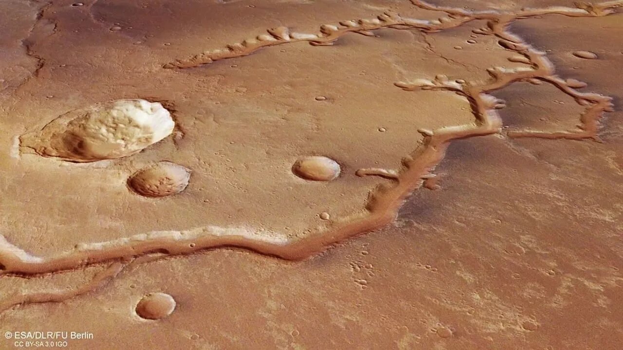 کشف شواهد تازه از وجود دریایی عظیم در مریخ