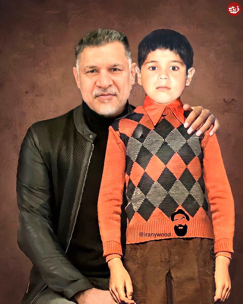 عکس/ علی دایی در دوران کودکی؛ دهه ۵۰