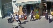 ببینید | سرقت برق‌آسا در بازار تهران؛ دزد موبایل را در کمتر از ۱۰ ثانیه ربود!