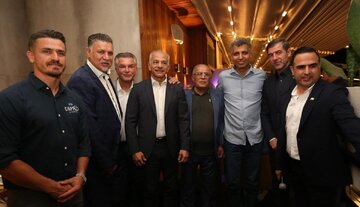 عکس | دورهمی علی دایی با فردوسی‌پور، کریم باقری و خاکپور در شمال تهران