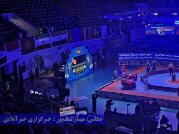 روز پایانی هفتمین دوره مسابقات آسیایی ورزش های زورخانه ای و کشتی پهلوانی در ارومیه