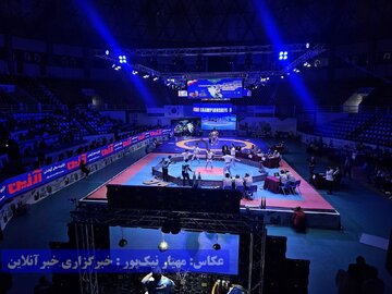 روز پایانی هفتمین دوره مسابقات آسیایی ورزش های زورخانه ای و کشتی پهلوانی در ارومیه