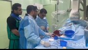  عمل موفقیت آمیز آنژیوپلاستی شریان مثانه در بیمارستان  مدنی خرم آباد