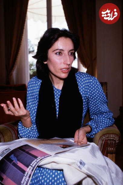 عکس/ «بینظیر بوتو» در ایام تبعید در فرانسه؛ سال ۱۳۶۴