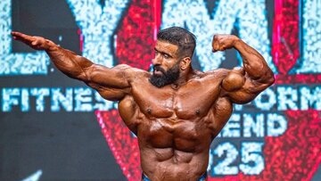 جایزه هادی چوپان در مستر المپیا 2025 چقدر بود؟