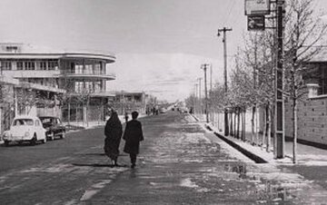 نقشه تهران‌پارس در سال ۱۳۴۶