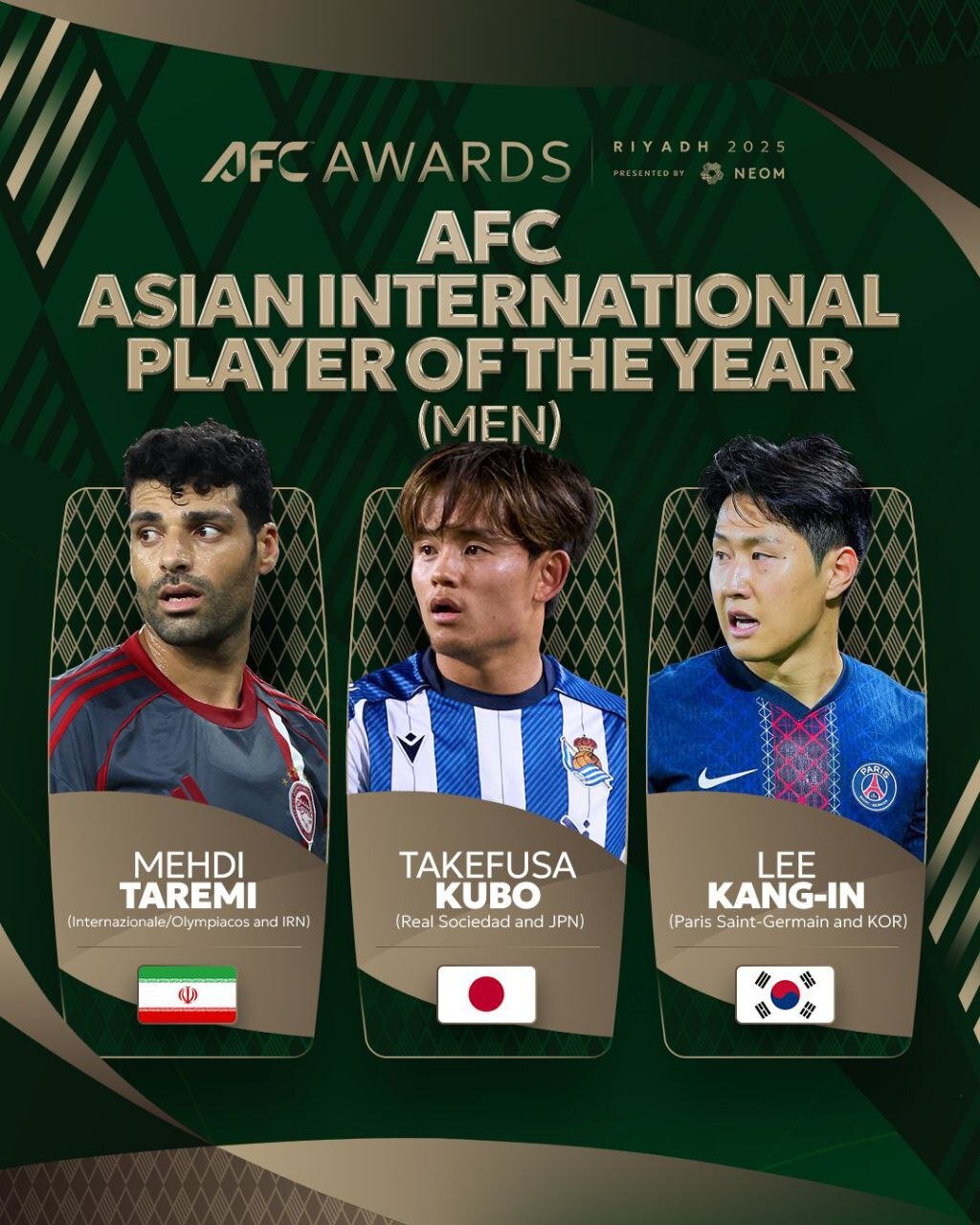 عکس| پوستر AFC با حضور طارمی